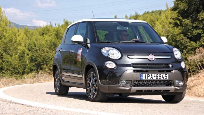 Ο περιπετειώδης χαρακτήρας του νέου Fiat 500L Trekking φαίνεται με την πρώτη ματιά.